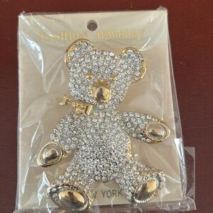 Teddy bear Brooch